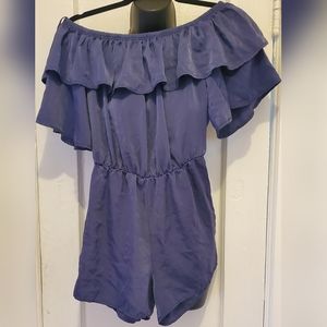 Off shoulder romper